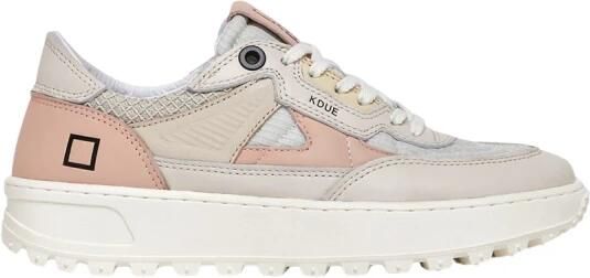 D.a.t.e. Beige en Roze Hardloop Hybride Sneakers Multicolor Dames