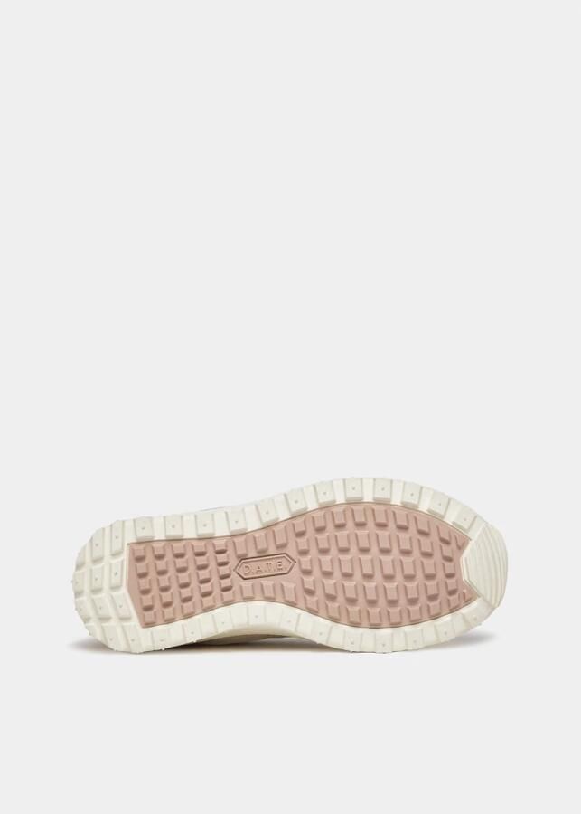 D.a.t.e. Beige en Roze Hardloop Hybride Sneakers Multicolor Dames - Foto 4
