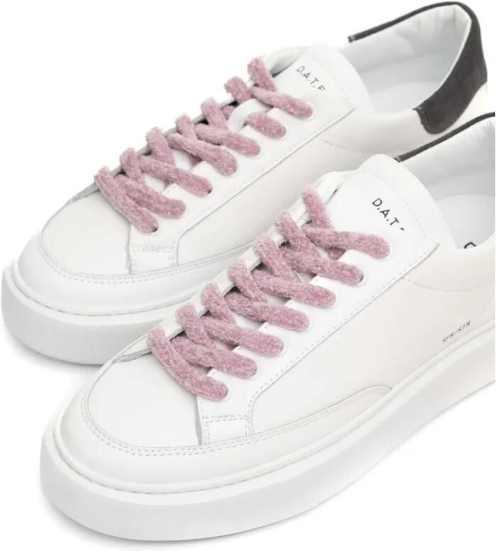 D.a.t.e. Casual Leren Sneaker Dames Collectie White Dames