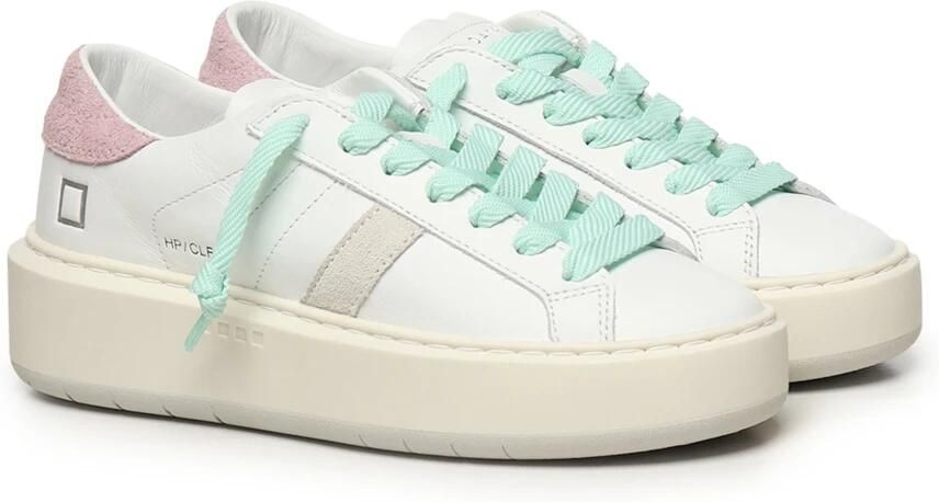 Date Sneakers W421-HP-CA-WP HILL PLATFORM-WHITE PINK