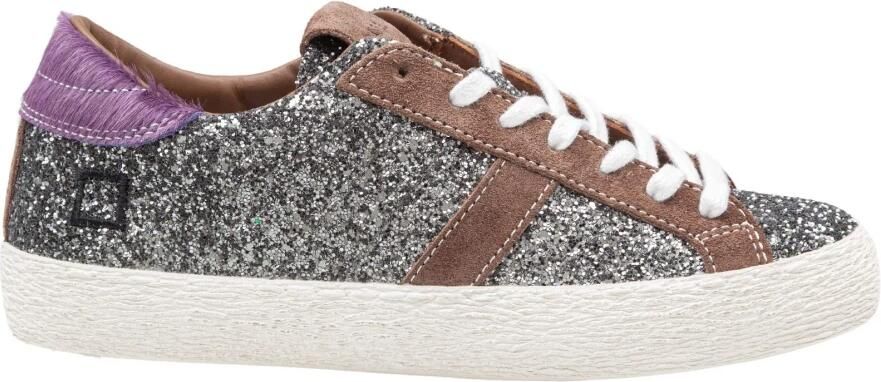D.a.t.e. Low-Top Glitter Sneakers