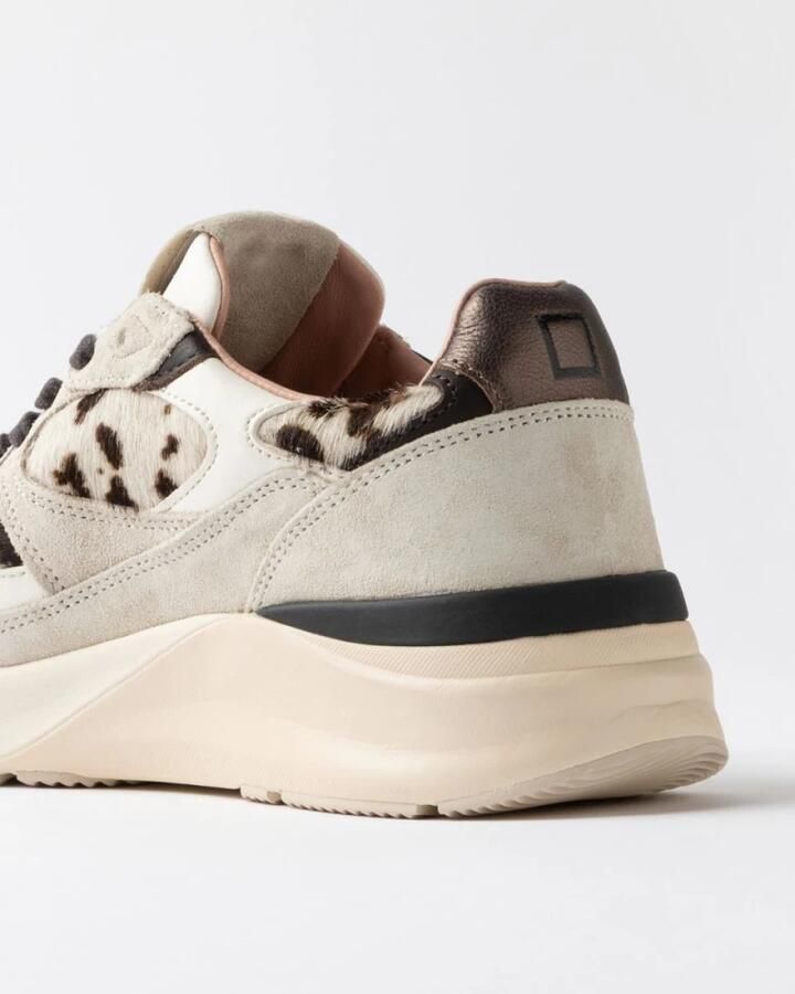 D.A.T.E. Sneakers W451-MS-AN-CW MUSA-ANIMALIER COW - Foto 4