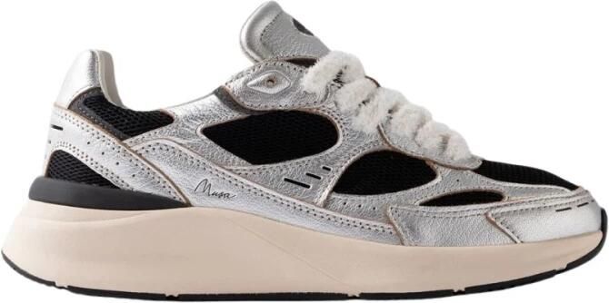 D.A.T.E. Sneakers W451-MS-LM-BK MUSA LAMINATED-BLACK