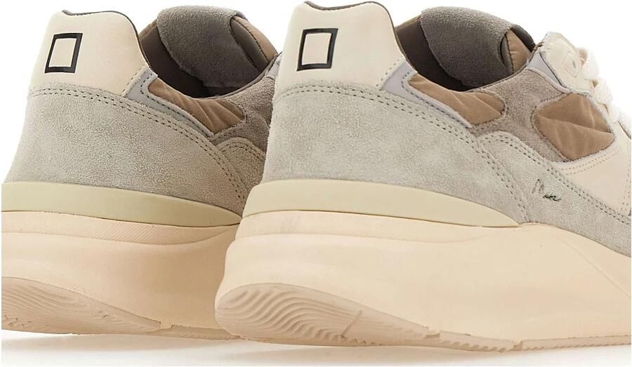 D.A.T.E. Sneakers M451-MS-NY-BI MUSA NYLON-BEIGE - Foto 6