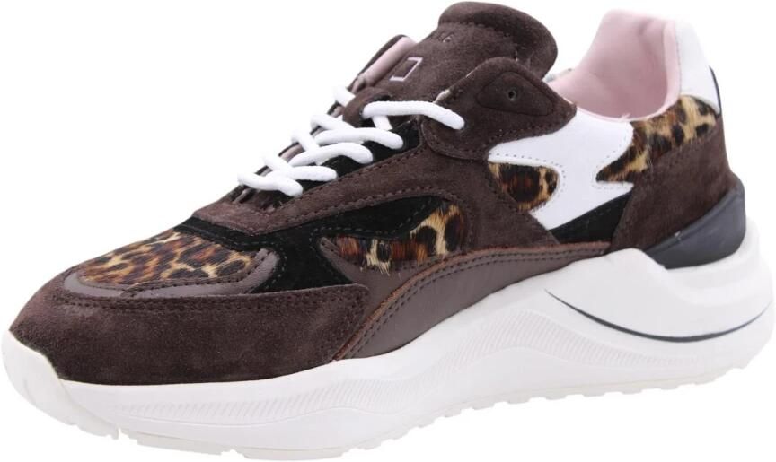 D.a.t.e. Animal Print Bruine Sneaker Fuga Pony - Foto 7