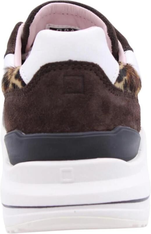 D.a.t.e. Animal Print Bruine Sneaker Fuga Pony - Foto 5