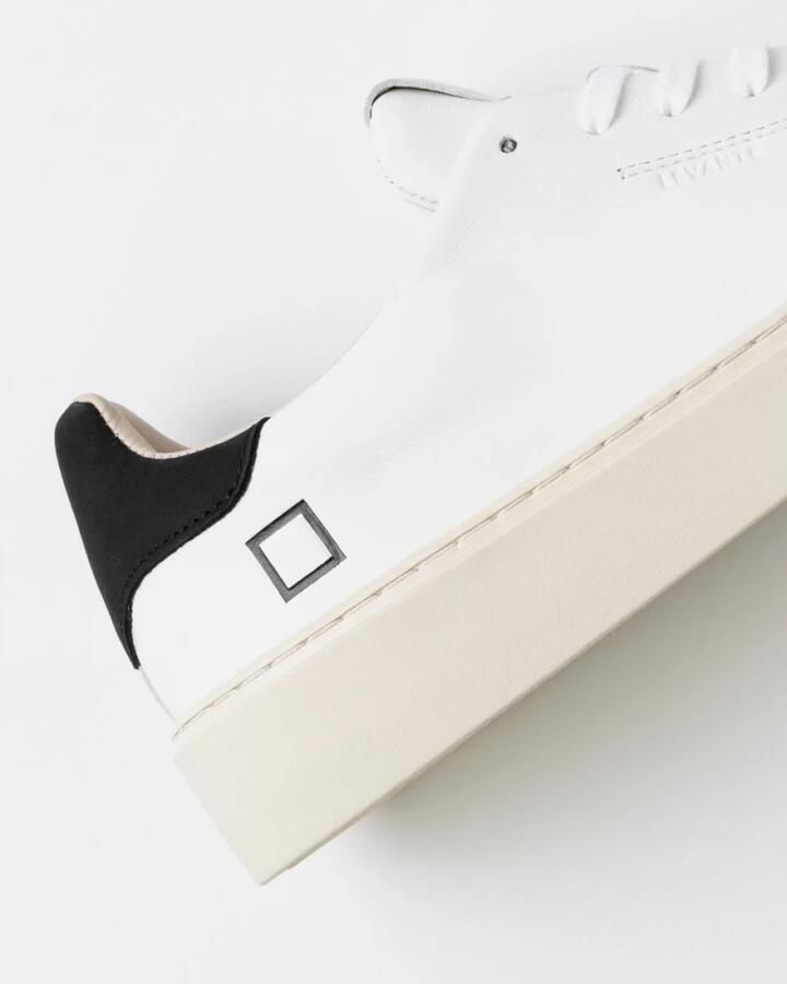 Date Lage Sneakers M431-LV-CA-WB LEVANTE CALF-WHITE BLACK - Foto 3