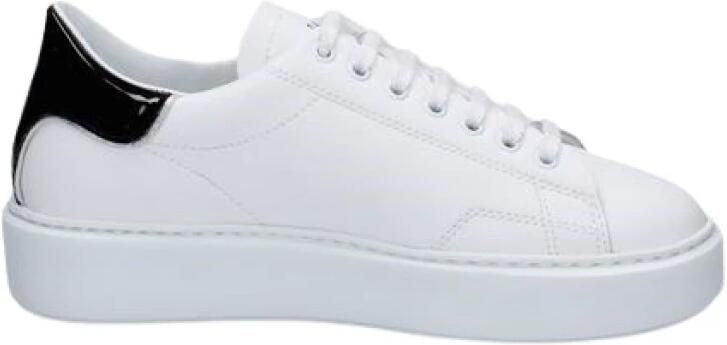 D.a.t.e. Leren Sneakers met Verwijderbare Binnenzool Wit Dames