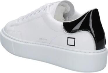 D.a.t.e. Leren Sneakers met Verwijderbare Binnenzool Wit Dames - Foto 3