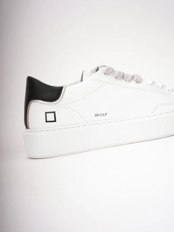 Date Lage Sneakers W441-SF-CA-WB SFERA CALF-WHITE BLACK - Foto 2