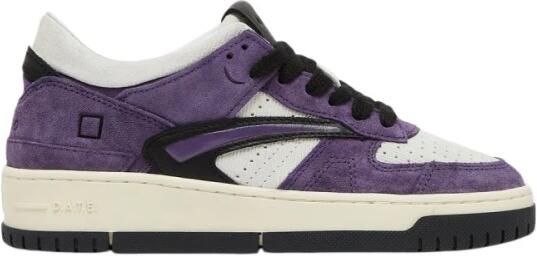 Date Sneakers W411-TO-SR-PU STRIPED PURPLE-STRIPED PURPLE