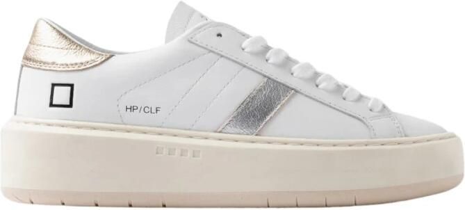 D.a.t.e. Witte Leren Platform Sneakers - Foto 2