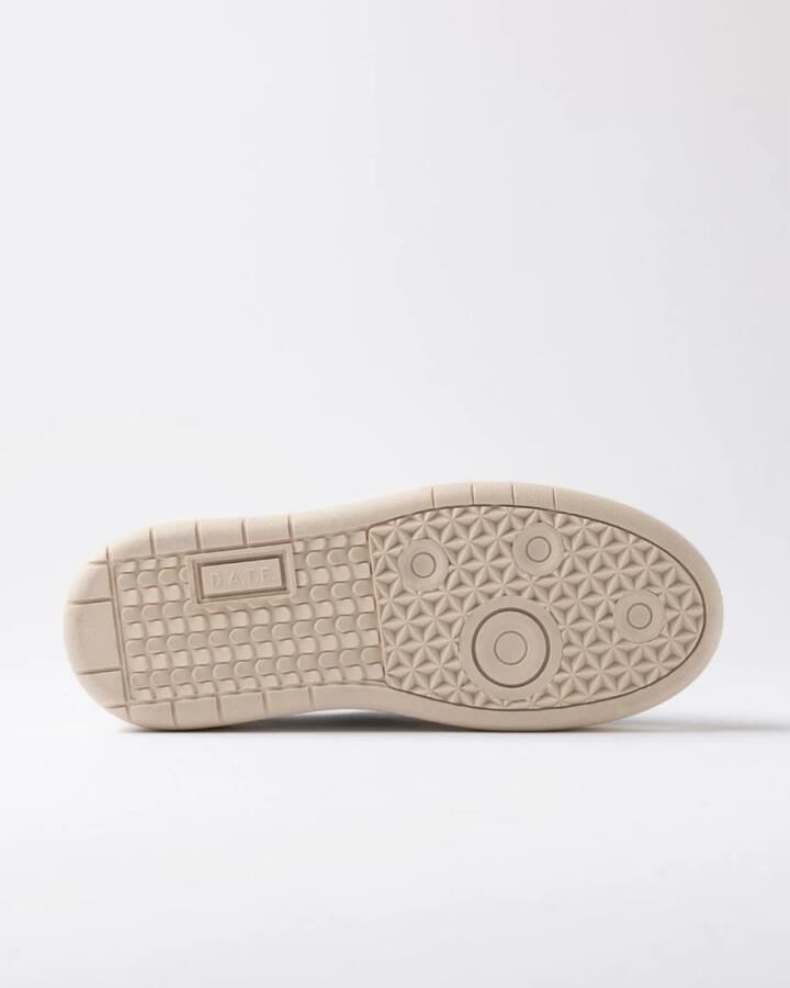 D.a.t.e. Witte Leren Platform Sneakers