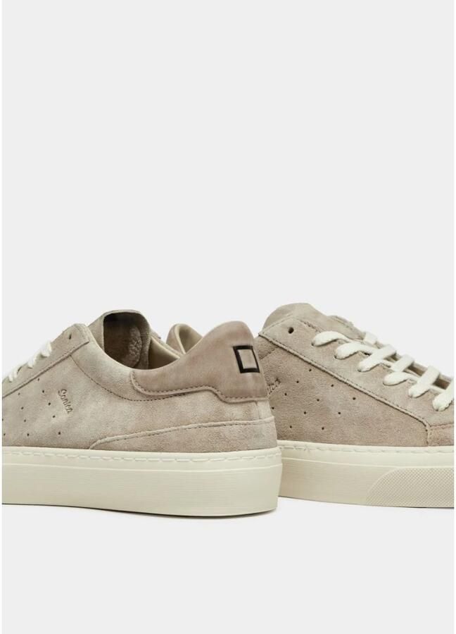D.a.t.e. Beige Leren Sneakers Sonica Beige Heren - Foto 2