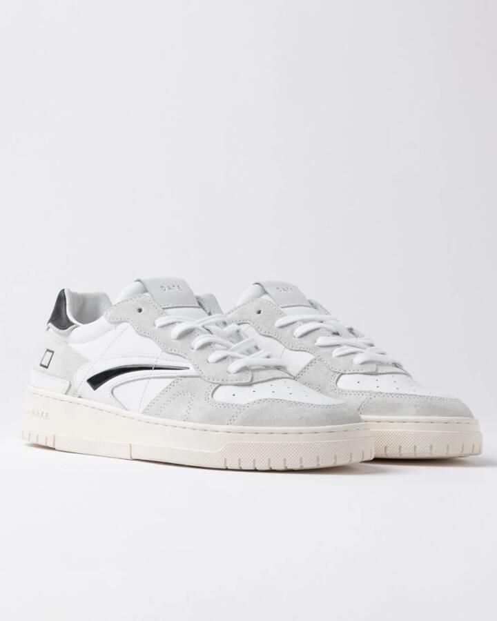 D.A.T.E. Lage Sneakers M431-TP-BA-WK TORNEO PURE BAISC-WHITE BLACK - Foto 2