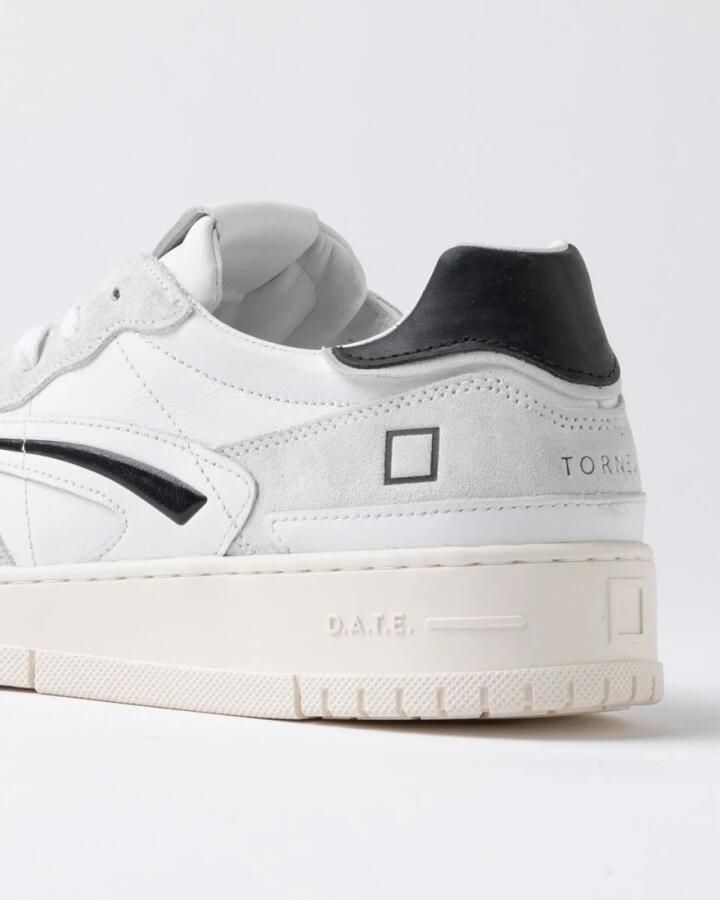 D.A.T.E. Lage Sneakers M431-TP-BA-WK TORNEO PURE BAISC-WHITE BLACK - Foto 3