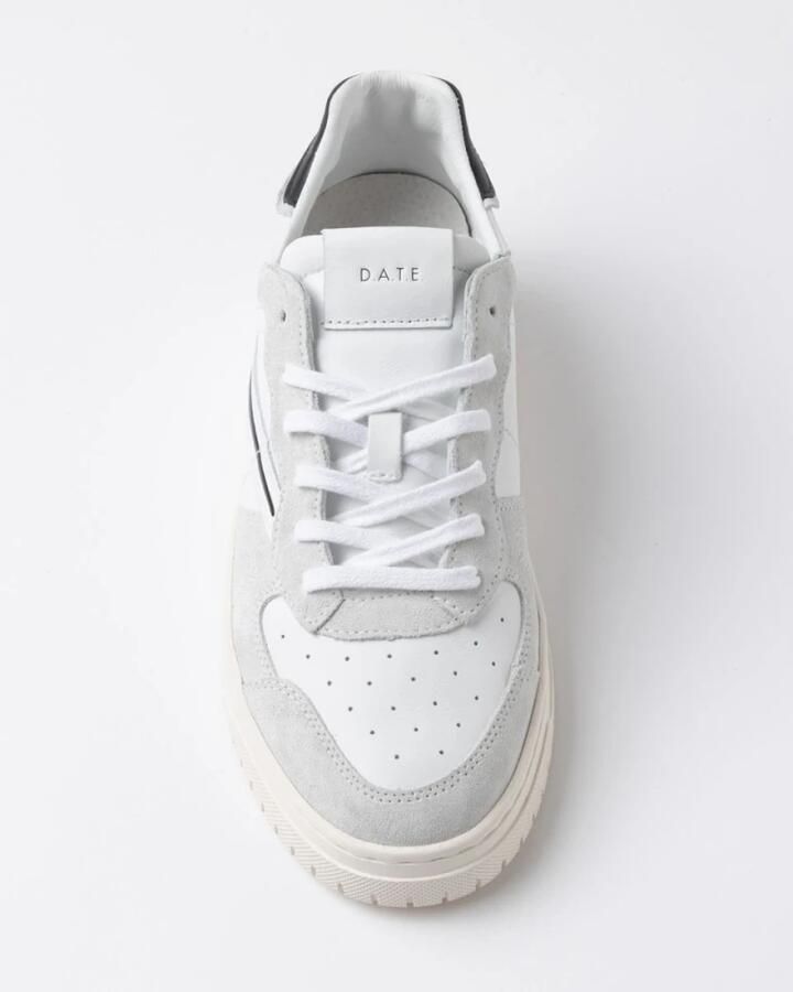 D.A.T.E. Lage Sneakers M431-TP-BA-WK TORNEO PURE BAISC-WHITE BLACK - Foto 4