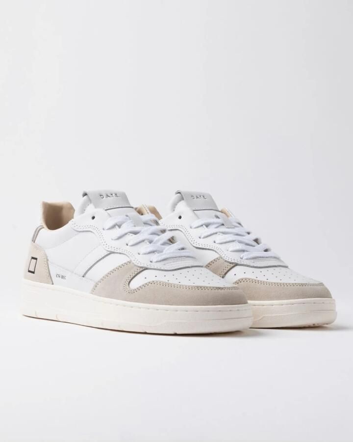 Date Lage Sneakers M431-C2-BA-HB COURT 2.0-WHITE-BEIGE - Foto 3