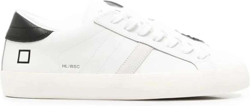 D.A.T.E. Sneakers M451-HL-BA-WB HILL LOW BASIC-WHITE BLACK