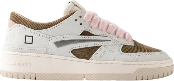 D.A.T.E. Sneakers W451-TO-PO-VA TORNEO POP-VELVET ARMY
