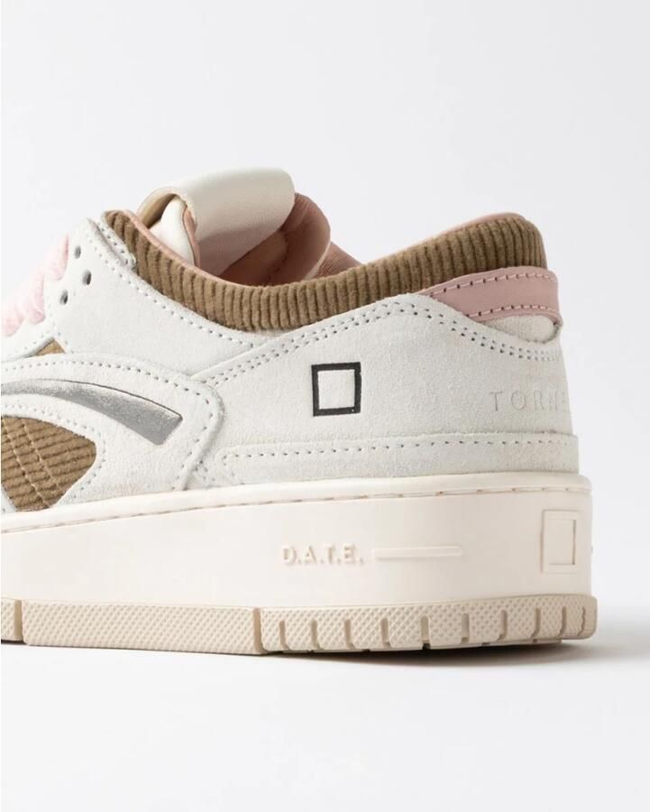D.A.T.E. Sneakers W451-TO-PO-VA TORNEO POP-VELVET ARMY - Foto 2