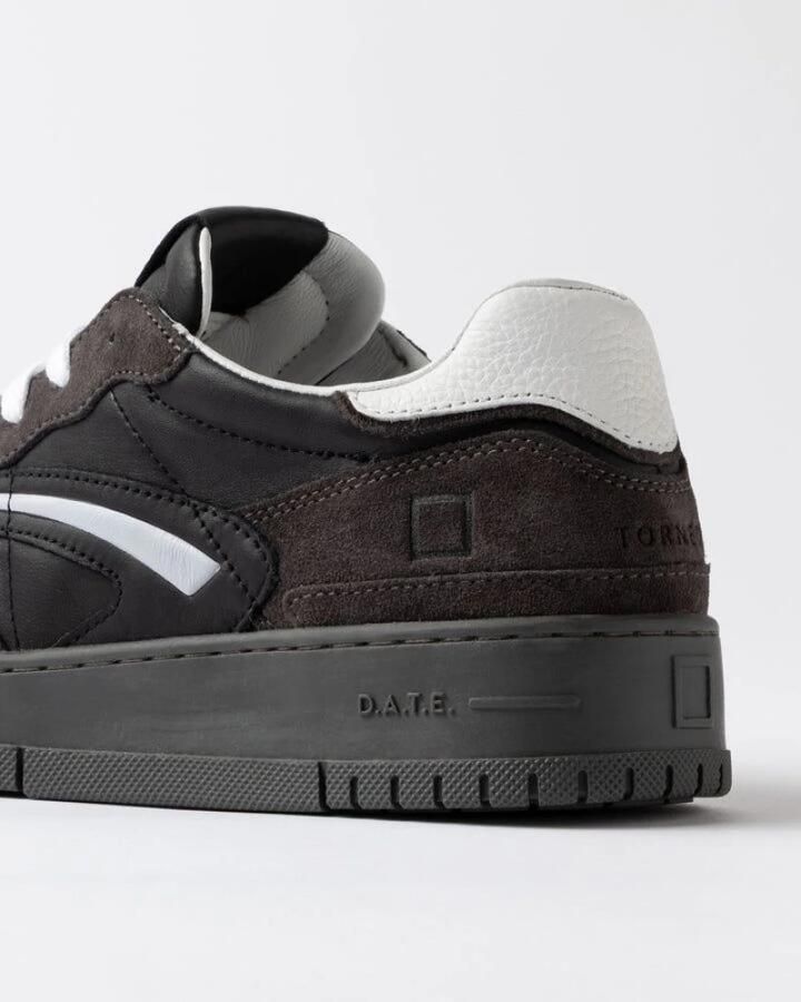 D.A.T.E. Sneakers M451-TP-CA-BK TORNEO CALF-BLACK - Foto 4