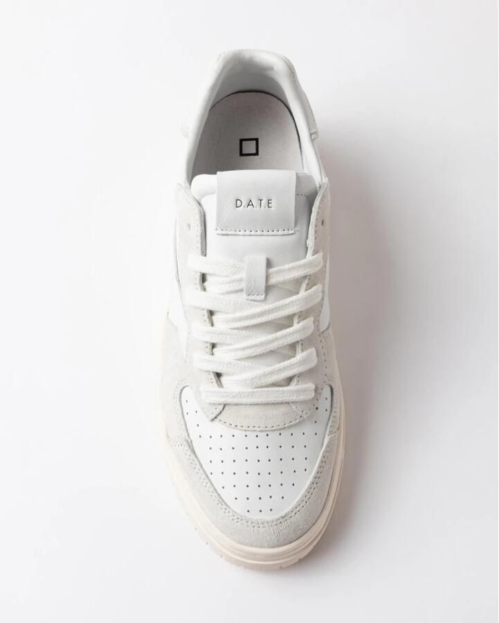 D.A.T.E. Sneakers M451-TP-CA-WH TORNEO PURE CALF-WHITE - Foto 2