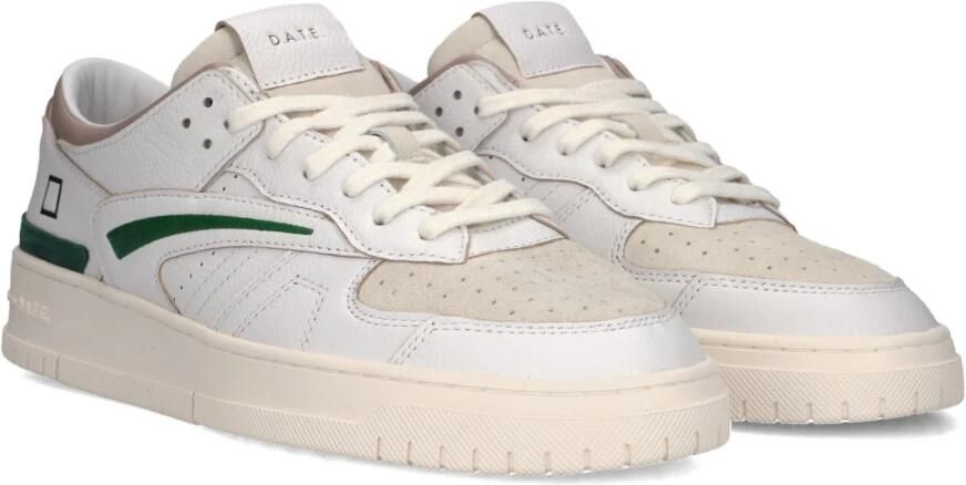 D.a.t.e Torneo Sneakers Leer Heren Wit - Foto 2