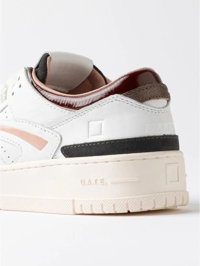 D.A.T.E. Sneakers W451-TO-CO-WX TORNEO COLORED-WHITE BORDEAUX - Foto 3