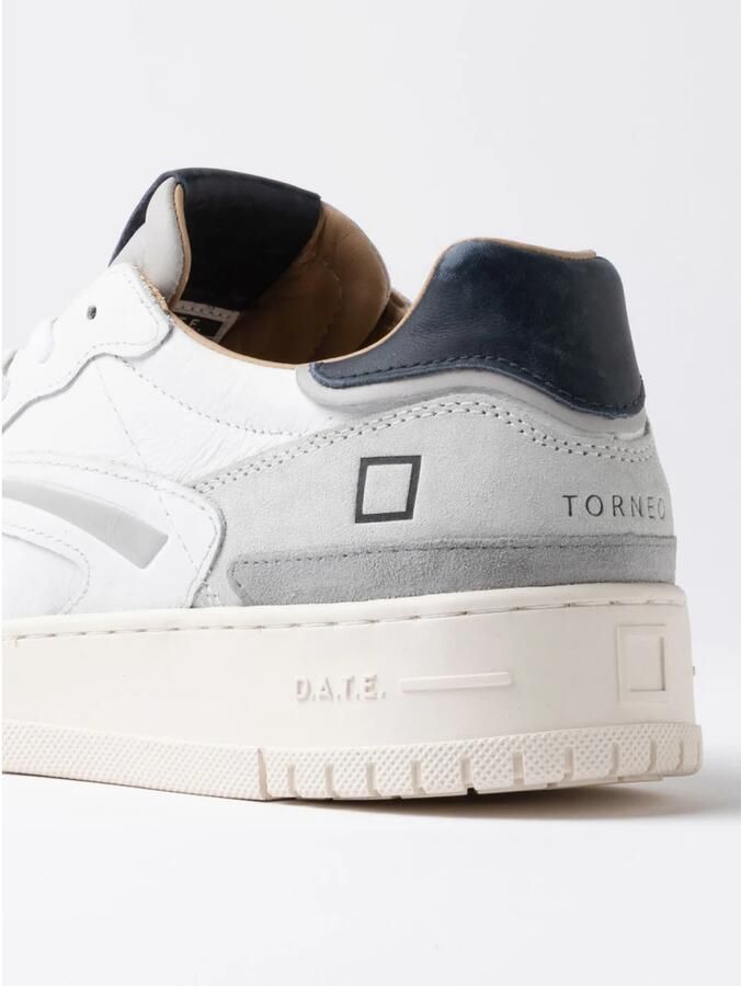 D.A.T.E. Lage Sneakers M431-TP-BA-WK TORNEO PURE BAISC-WHITE BLACK - Foto 6