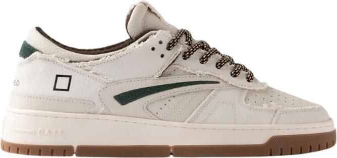 D.A.T.E. Sneakers M451-TO-TX-IV TORNEO TEXTILE-IVORY