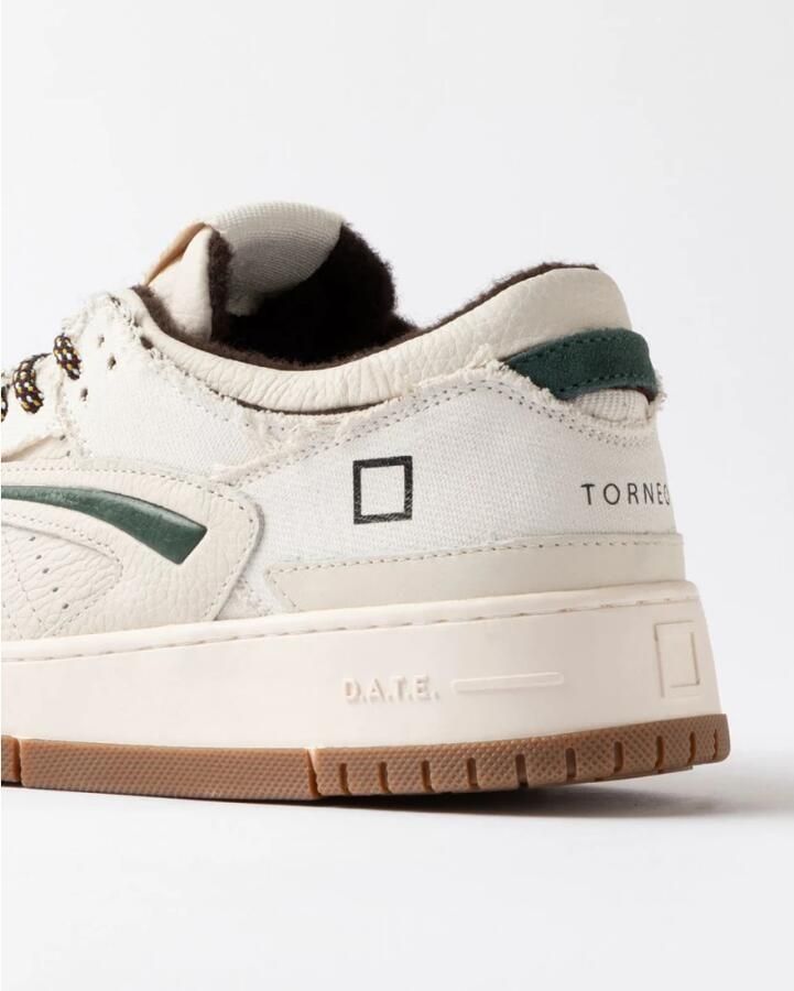 D.A.T.E. Sneakers M451-TO-TX-IV TORNEO TEXTILE-IVORY - Foto 2
