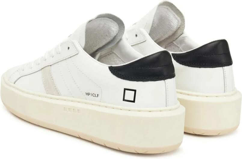 D.a.t.e. Witte lage platform damessneakers