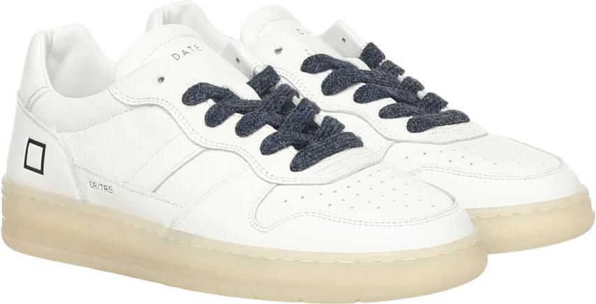 D.a.t.e. Witte Lage Top Sneakers