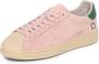 D.a.t.e. Roze Suède Sneaker voor Dames Pink Dames - Thumbnail 1