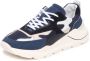 D.a.t.e. Blauwe Canvas Sneakers Multicolor Heren - Thumbnail 1