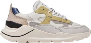 D.a.t.e. Fuga Nylon Sneakers Wit Dames