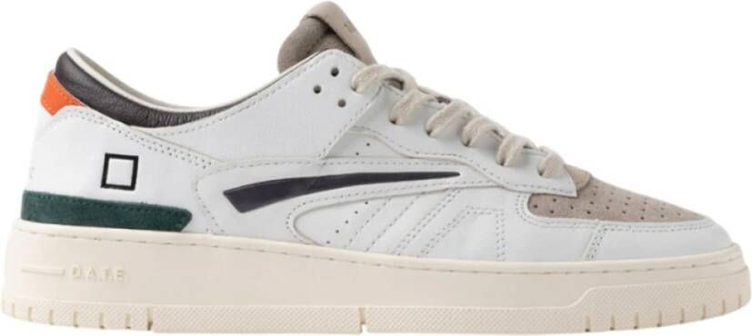 D.a.t.e. Gekleurde Sneakers Toernooi Stijl