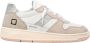D.a.t.e. Geperforeerde Sneakers met Zilveren Detail - Thumbnail 1