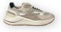 D.a.t.e. Gewaxte Sneakers voor Stijlvol Schoeisel Beige Heren - Thumbnail 1