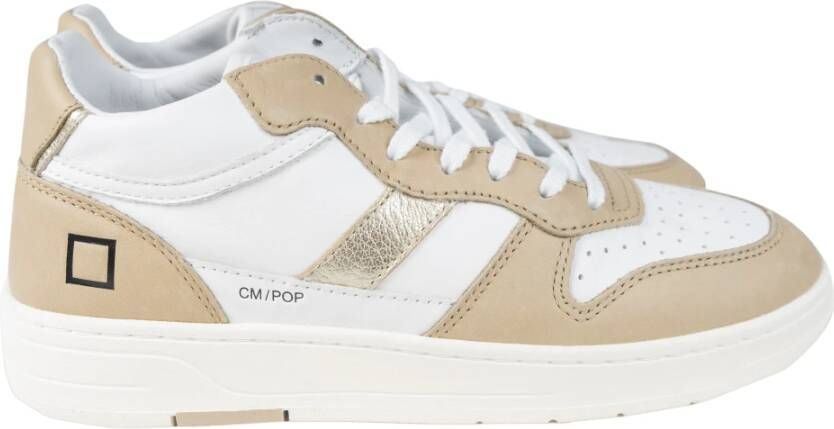 D.a.t.e. Glamour Leren Sneakers Multicolor Dames