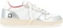 D.a.t.e. Glanzende Wit-Zilveren Court Sneakers - Thumbnail 1