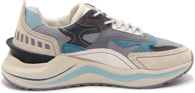 D.a.t.e. Grijze Fuga HF Sneakers