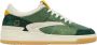 D.a.t.e. Groene Leren Sneakers Toernooi Stijl Green Heren - Thumbnail 1