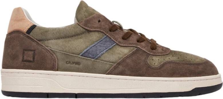 D.a.t.e. Groene Sneakers voor Mannen en Vrouwen Green Heren