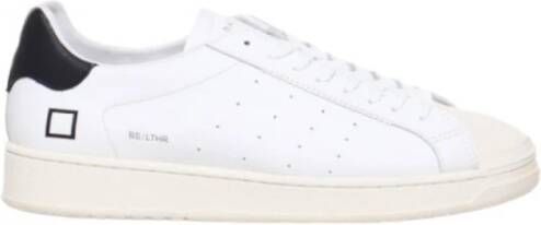 D.a.t.e. Heren Sneaker M391-Ba-Le-Wb Wit Leer White Heren