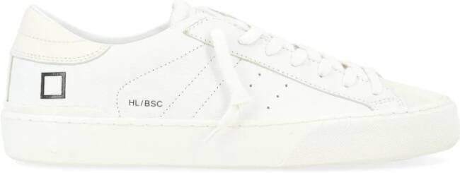 D.a.t.e. Hill Low Basic White Sneakers