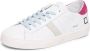 D.a.t.e. Hill Low Calf White-Fuxia Sneakers - Thumbnail 1
