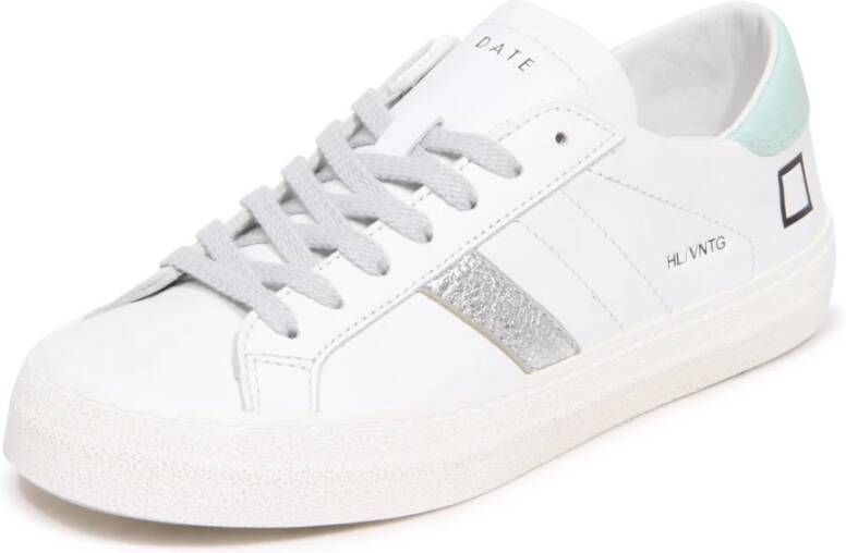 D.a.t.e. Vintage Hill Low Witte Tiffany Sneakers White Dames