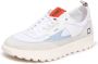 D.a.t.e. Witte Celeste Sneakers Multicolor Heren - Thumbnail 6